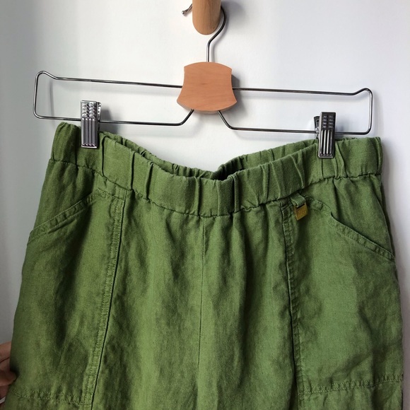 *Sold* Ellen Tracy Pure Linen Capri Pants - Picture 5 of 12